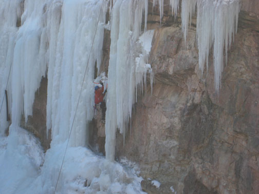 ice-climbing