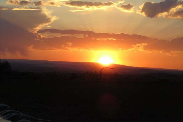Hot-sunset