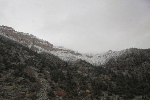 Snow-in-the-canyon
