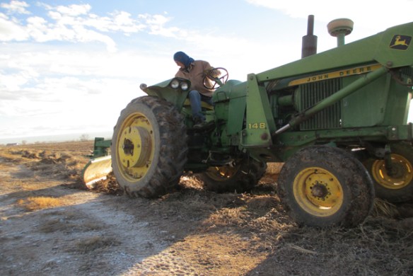 Blading-in-the-ditch